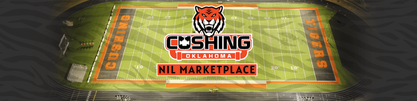 Cushing High School Tigers marketplace banner